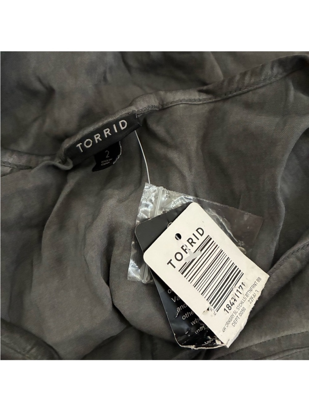 Torrid button down tank - Picture 5 of 6